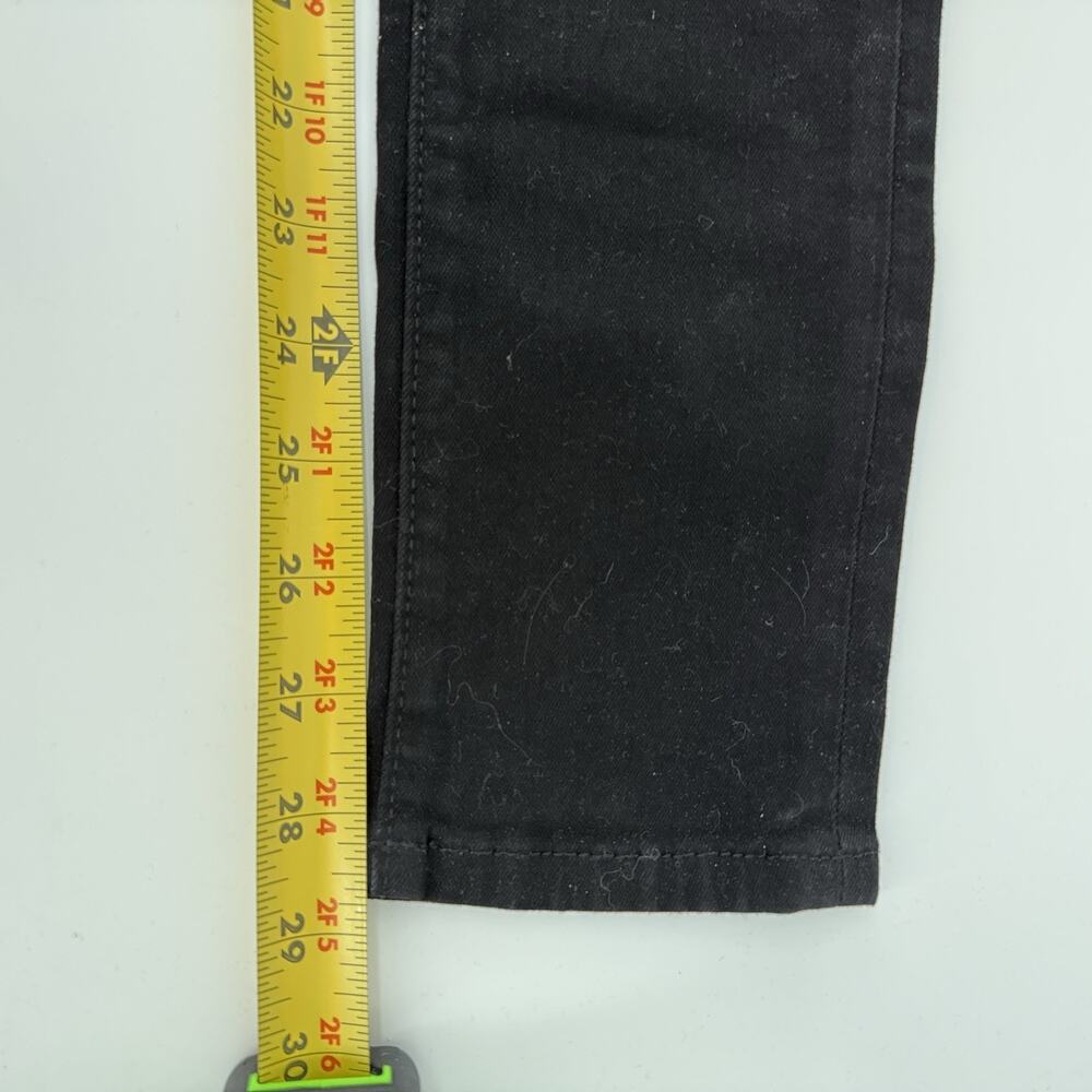 Joe's Jeans The Icon Mid-Rise Skinny Fit Ankle Jeans Black 25 NWOT - Picture 8 of 10